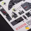 Kelik OS2U Kingfisher - Interior 3D Decal for Kitty Hawk/Zimi models kit - 3D belsőtér-részletező matricakészlet