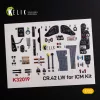 Kelik CR.42 LW - Interior 3D Decal for ICM kit - 3D belsőtér-részletező matricakészlet