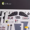 Kelik CR.42 LW - Interior 3D Decal for ICM kit - 3D belsőtér-részletező matricakészlet