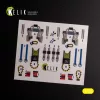 Kelik A-6A Intruder - interior 3D decals for Trumpeter kit - 3D belsőtér-részletező matricakészlet