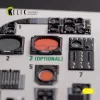Kelik A-6A Intruder - interior 3D decals for Trumpeter kit - 3D belsőtér-részletező matricakészlet