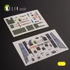 Kelik Mirage 2000C - interior 3D decals for Kitty Hawk/Zimi models kit - 3D belsőtér-részletező matricakészlet