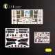 Kelik Mirage 2000D/N - interior 3D decals for Kitty Hawk/Zimi models kit - 3D belsőtér-részletező matricakészlet