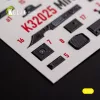 Kelik Mirage 2000D/N - interior 3D decals for Kitty Hawk/Zimi models kit - 3D belsőtér-részletező matricakészlet