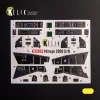 Kelik Mirage 2000D/N - interior 3D decals for Kitty Hawk/Zimi models kit - 3D belsőtér-részletező matricakészlet