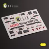Kelik Mirage 2000D/N - interior 3D decals for Kitty Hawk/Zimi models kit - 3D belsőtér-részletező matricakészlet