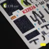 Kelik F-16I Sufa - interior 3D decals for Academy kit - 3D belsőtér-részletező matricakészlet