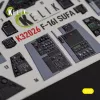 Kelik F-16I Sufa - interior 3D decals for Academy kit - 3D belsőtér-részletező matricakészlet