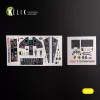 Kelik F-117A - Type 1 interior 3D decals for Trumpeter kit - F-117A - 1. típus – 3D belsőtér-részletező matricakészlet