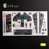 Kelik F-117A - Type 1 interior 3D decals for Trumpeter kit - F-117A - 1. típus – 3D belsőtér-részletező matricakészlet