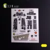 Kelik F-4J - interior 3D decals for Tamiya kit - 3D belsőtér-részletező matricakészlet