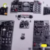 Kelik F-4J - interior 3D decals for Tamiya kit - 3D belsőtér-részletező matricakészlet