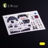 Kelik BF-109 G-6 - interior 3D decals for Trumpeter kit - 3D belsőtér-részletező matricakészlet
