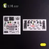 Kelik F-16CJ - interior 3D decals for Tamiya kit - 3D belsőtér-részletező matricakészlet