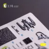 Kelik F-16CJ - interior 3D decals for Tamiya kit - 3D belsőtér-részletező matricakészlet