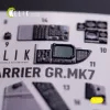 Kelik GR.MK7 Harrier - interior 3D decals for Trumpeter kit - 3D belsőtér-részletező matricakészlet