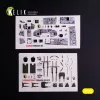 Kelik Tornado IDS - interior 3D decals for Italeri kit - Tornado IDS – 3D belsőtér-részletező matricakészlet
