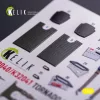 Kelik Tornado ECR - interior 3D decals for Italeri kit - 3D belsőtér-részletező matricakészlet