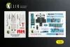 Kelik MiG-21 F-13 export version - interior 3D decals for Trumpeter kit - MiG-21 F-13 exportváltozat – 3D belsőtér-részletező matricakészlet
