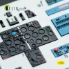 Kelik MiG-21 F-13 export version - interior 3D decals for Trumpeter kit - MiG-21 F-13 exportváltozat – 3D belsőtér-részletező matricakészlet