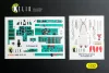 Kelik MiG-21 F-13 - interior 3D decals for Trumpeter kit - 3D belsőtér-részletező matricakészlet