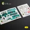 Kelik MiG-21 F-13 - interior 3D decals for Trumpeter kit - 3D belsőtér-részletező matricakészlet
