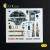 Kelik Hs-123A-1 - interior 3D decals for ICM kit - 3D belsőtér-részletező matricakészlet