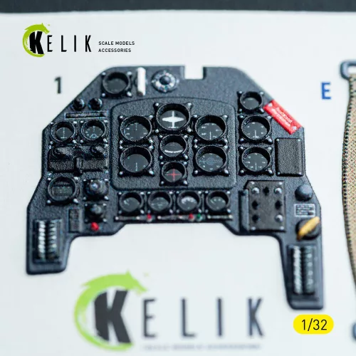 Kelik Ju-87G - interior 3D decals for Hasegawa kit - 3D belsőtér-részletező matricakészlet