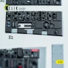 Kelik F-4C - interior 3D decals for Tamiya kit - 3D belsőtér-részletező matricakészlet