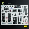 Kelik F-4D - interior 3D decals for Tamiya kit - 3D belsőtér-részletező matricakészlet