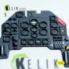 Kelik Ju-87D - interior 3D decals for Hasegawa kit - 3D belsőtér-részletező matricakészlet
