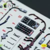 Kelik F-15C (early) - interior 3D decals for Tamiya kit - 3D belsőtér-részletező matricakészlet