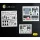 Kelik F-15C MSIP II- interior 3D decals for Tamiya kit - 3D belsőtér-részletező matricakészlet