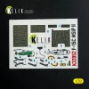Kelik F-15C MSIP II- interior 3D decals for Tamiya kit - 3D belsőtér-részletező matricakészlet