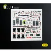 Kelik F-15C MSIP II- interior 3D decals for Tamiya kit - 3D belsőtér-részletező matricakészlet