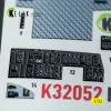 Kelik F-15C MSIP II- interior 3D decals for Tamiya kit - 3D belsőtér-részletező matricakészlet