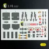 Kelik F-14A - interior 3D decals for Tamiya kit - 3D belsőtér-részletező matricakészlet