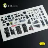 Kelik F-14A - interior 3D decals for Tamiya kit - 3D belsőtér-részletező matricakészlet