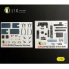 Kelik OV-10A/C Bronco - interior 3D decals for Kitty Hawk/Zimi models kit - 3D belsőtér-részletező matricakészlet