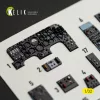 Kelik OV-10A/C Bronco - interior 3D decals for Kitty Hawk/Zimi models kit - 3D belsőtér-részletező matricakészlet