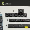 Kelik OV-10A/C Bronco - interior 3D decals for Kitty Hawk/Zimi models kit - 3D belsőtér-részletező matricakészlet