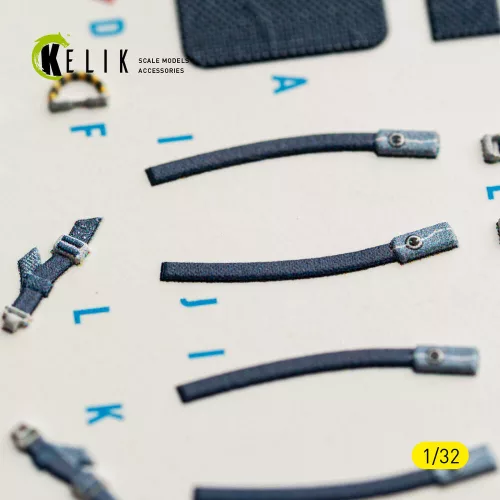Kelik OV-10A/C Bronco - interior 3D decals for Kitty Hawk/Zimi models kit - 3D belsőtér-részletező matricakészlet
