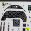Kelik Bf-109 G2/4 - interior 3D decals for Revell - 3D belsőtér-részletező matricakészlet