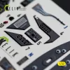 Kelik Bf-109 G2/4 - interior 3D decals for Revell - 3D belsőtér-részletező matricakészlet
