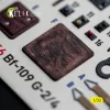 Kelik Bf-109 G2/4 - interior 3D decals for Revell - 3D belsőtér-részletező matricakészlet