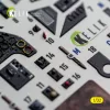 Kelik Bf-109 G2/4 - interior 3D decals for Revell - 3D belsőtér-részletező matricakészlet