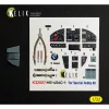 Kelik MS-406C-1 - interior 3D decals for Special Hobby kit - 3D belsőtér-részletező matricakészlet
