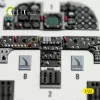 Kelik RF-5E - interior 3D decals for Kitty Hawk/Zimi models kit - 3D belsőtér-részletező matricakészlet