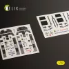 Kelik F-5F - interior 3D decals for Kitty Hawk/Zimi models kit - 3D belsőtér-részletező matricakészlet