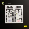 Kelik F-5F - interior 3D decals for Kitty Hawk/Zimi models kit - 3D belsőtér-részletező matricakészlet